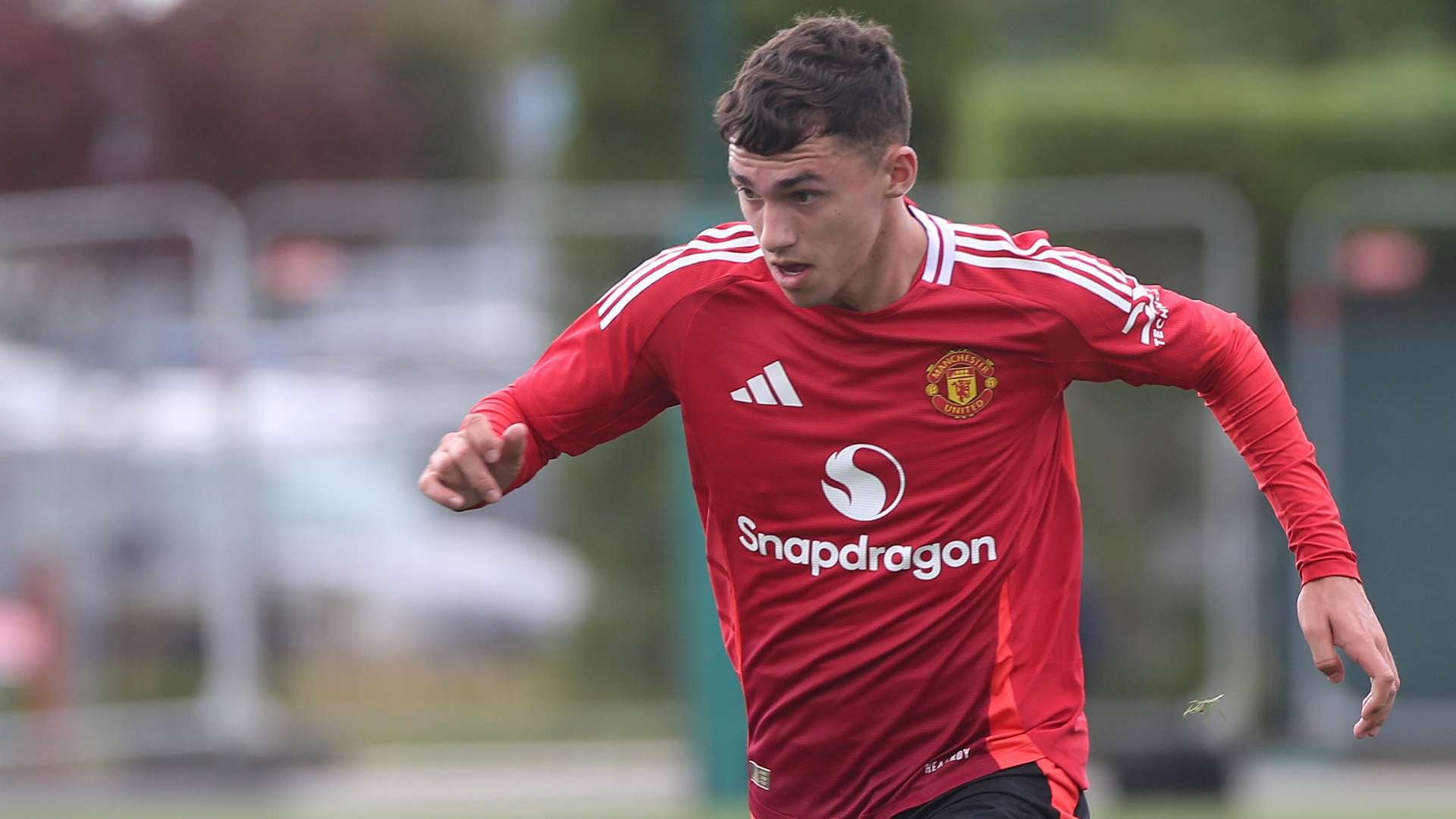 One to watch! Man Utd starlet Scanlon bags FOUR in 9-0 win  