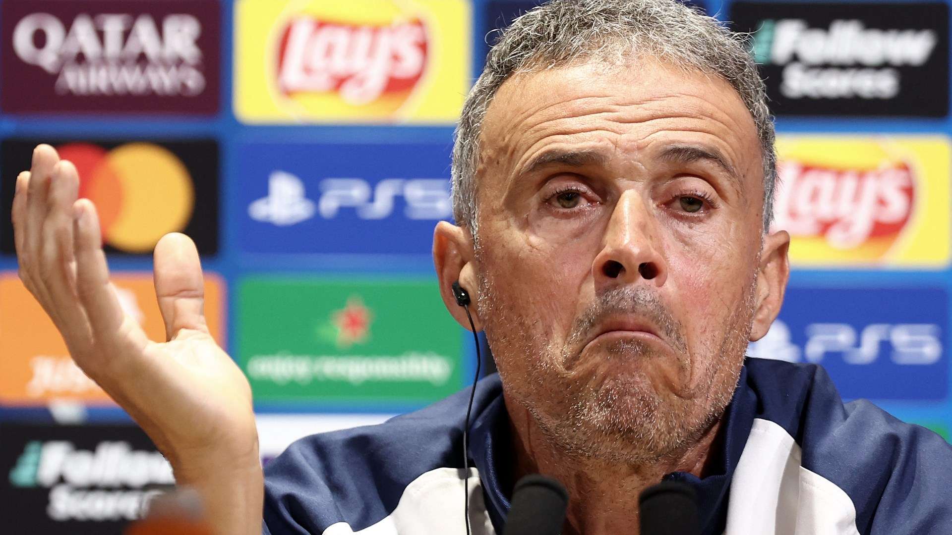 Luis Enrique would take pay cut to avoid speaking to media  