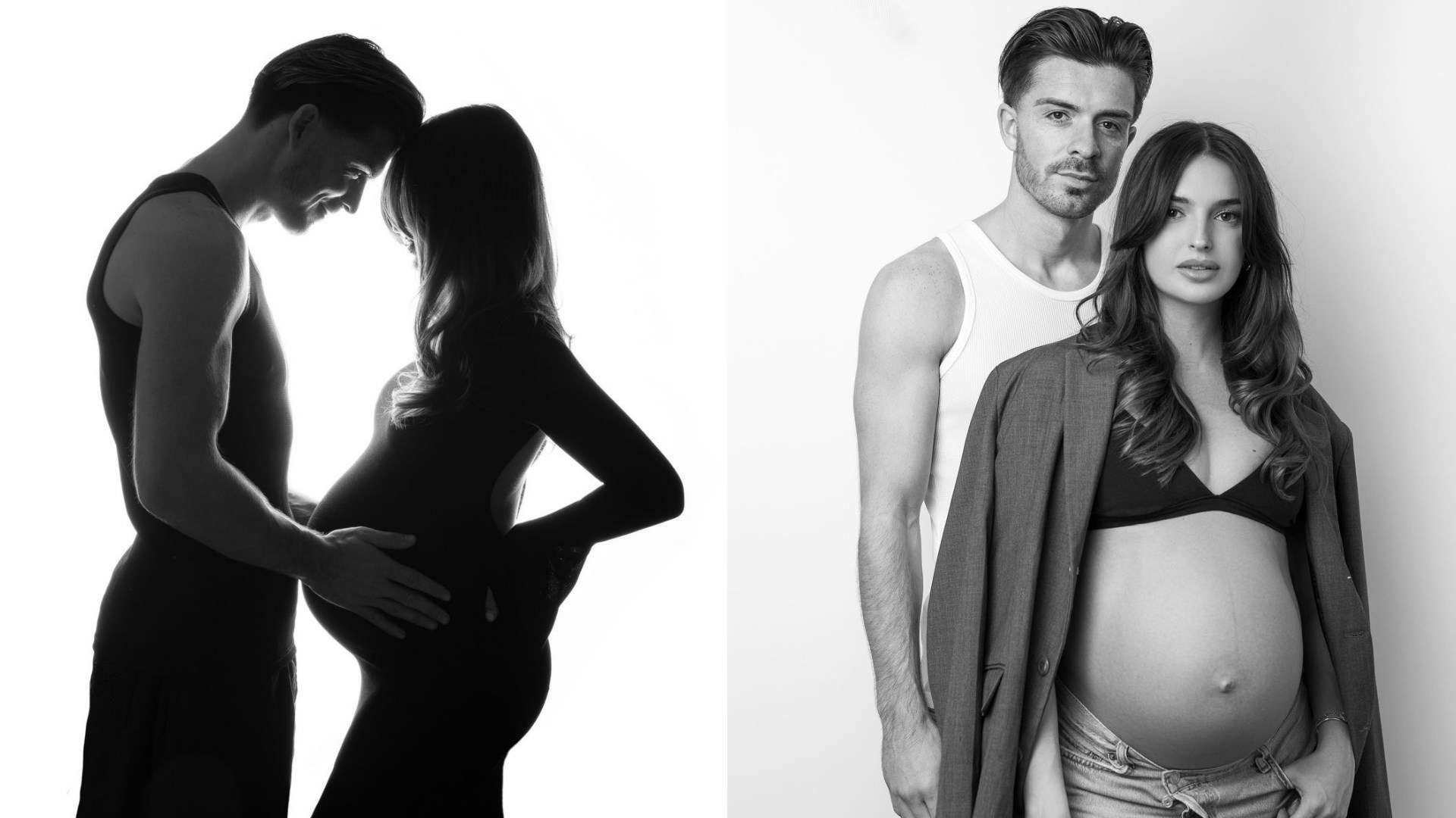 Grealish's pregnant girlfriend shares rare photos of couple  