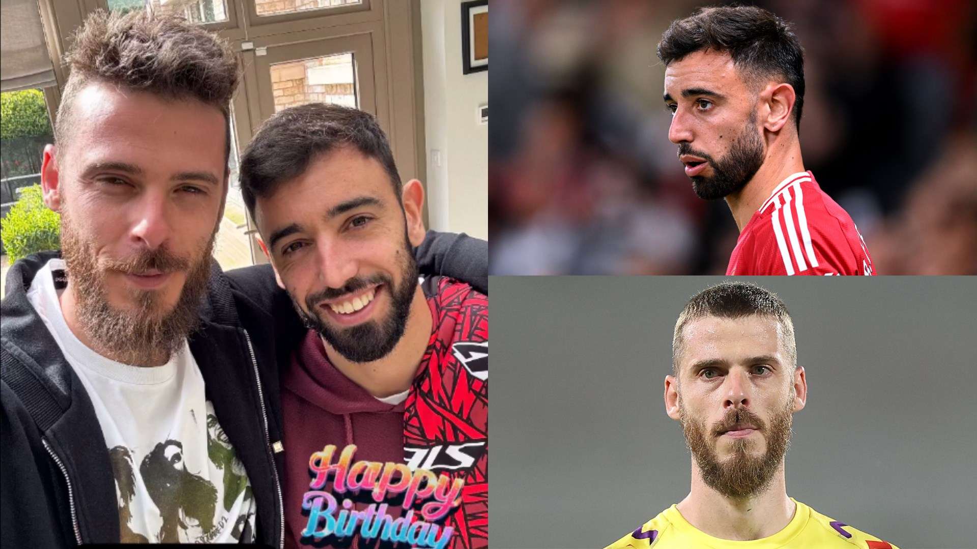 'Miss you' - De Gea sends birthday message to Fernandes  