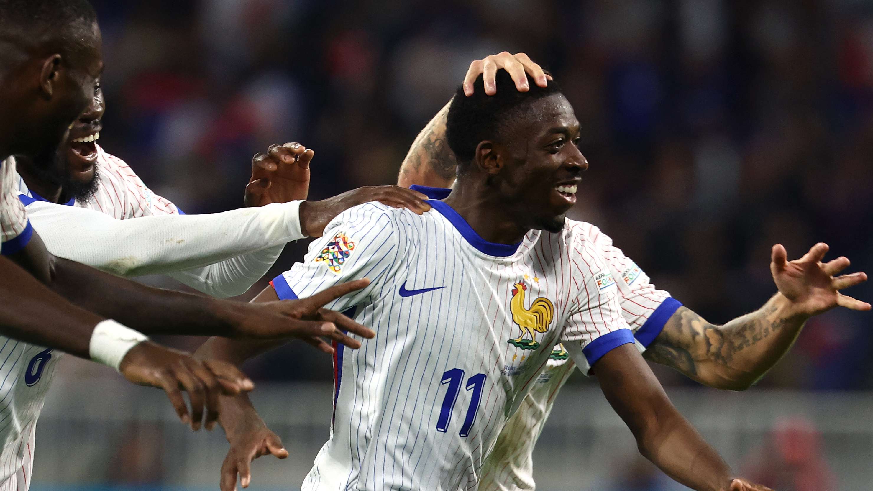 Dembele at his best! PSG star electrifying as France win  