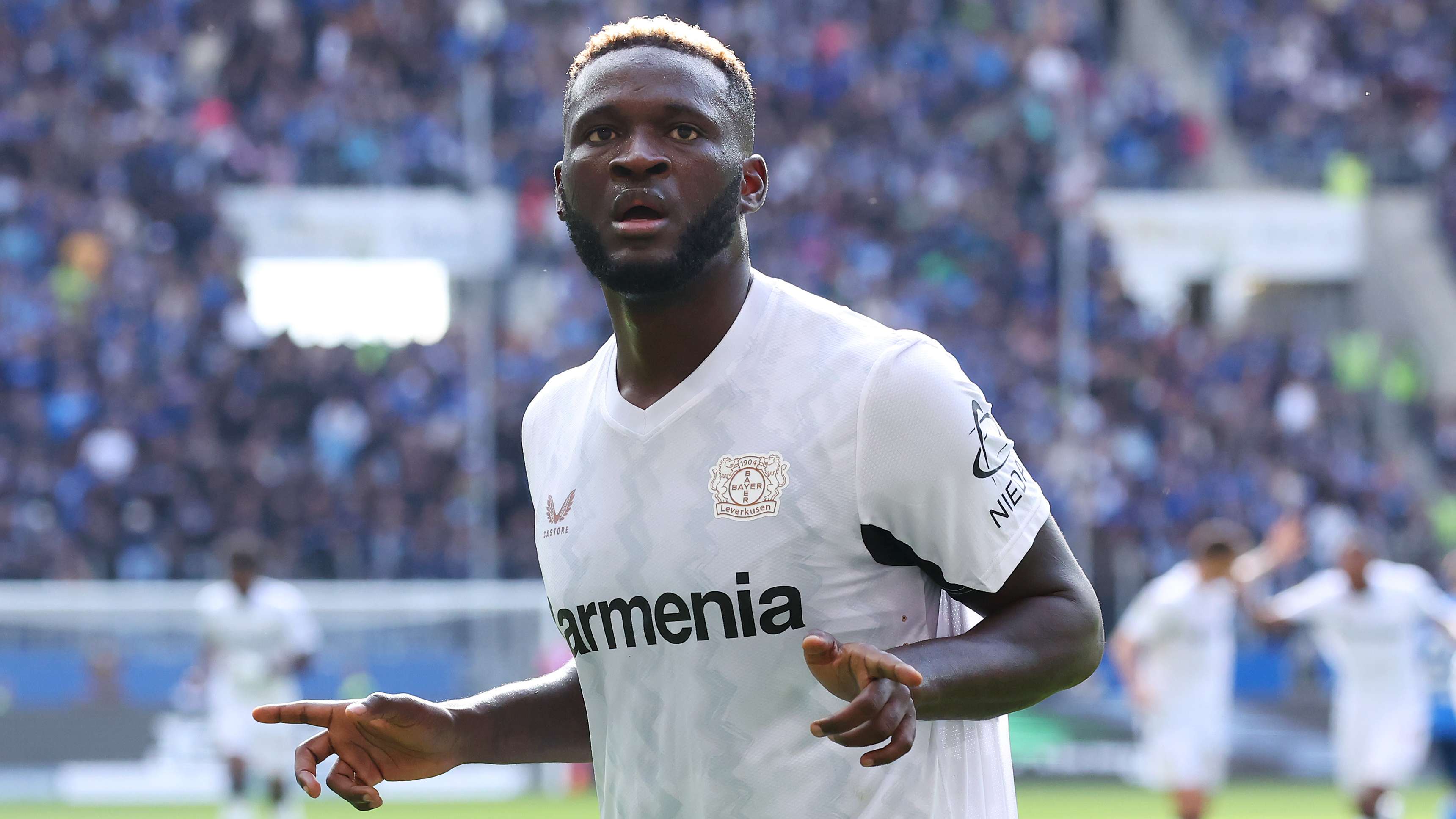 'TikTok trend' - Boniface explains bizarre goal celebration  