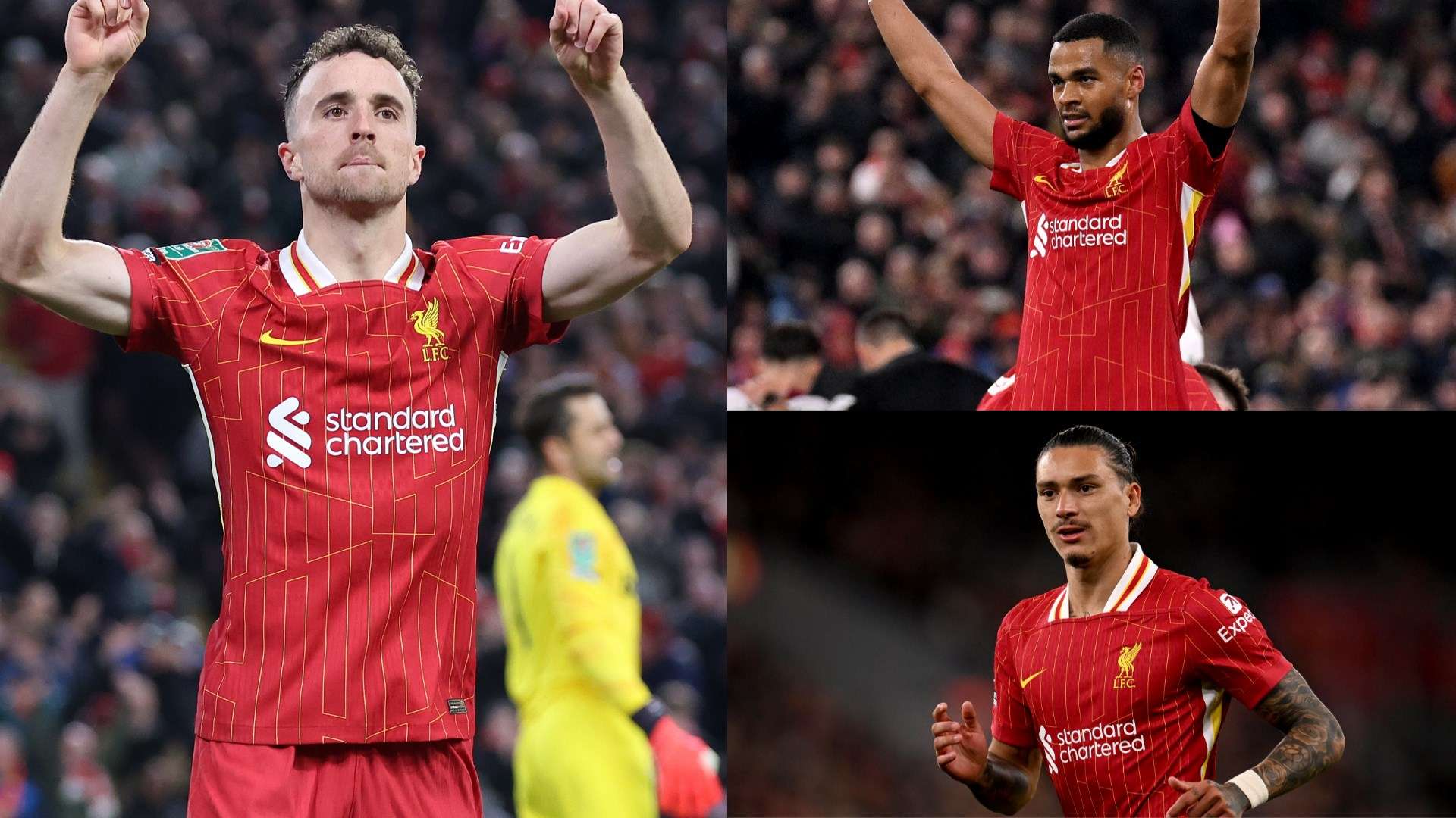 Jota & Gakpo bag braces but Darwin disappoints   Jota & Gakpo bag braces but Darwin disappoints