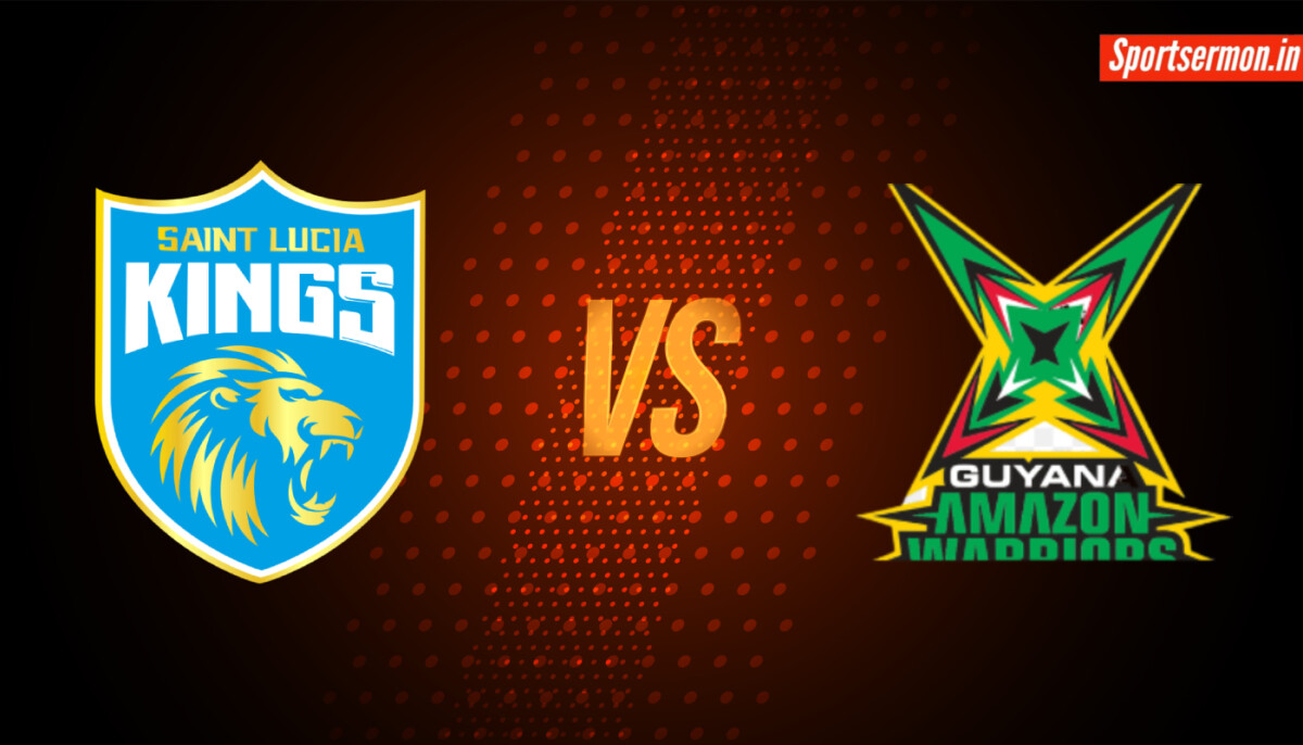 GUY vs STK Live, Saint Lucia Kings vs Guyana Amazon Warriors, H2H, CPL 2024  