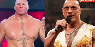 Brock Lesnar thanked The Rock for dropping his WWE title at SummerSlam 2002  