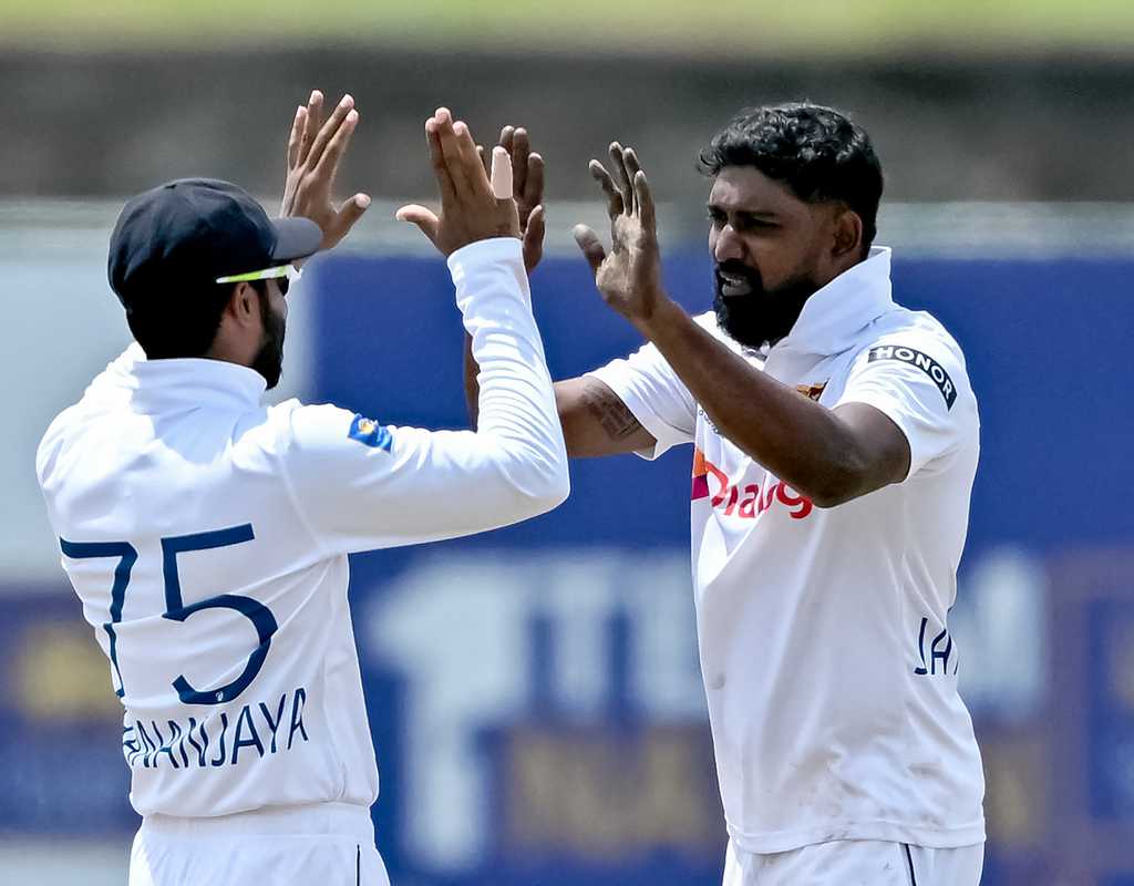 Sri Lanka roar back to put game in the balance  