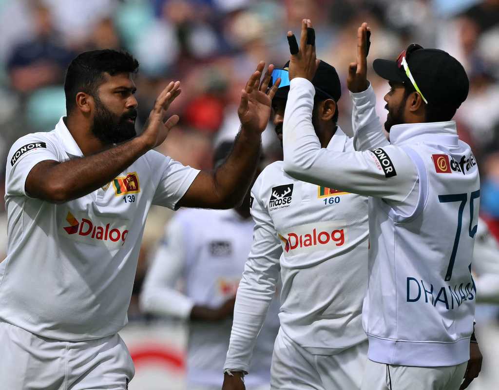 Early strikes keep Sri Lanka afloat after conceding first-innings lead  