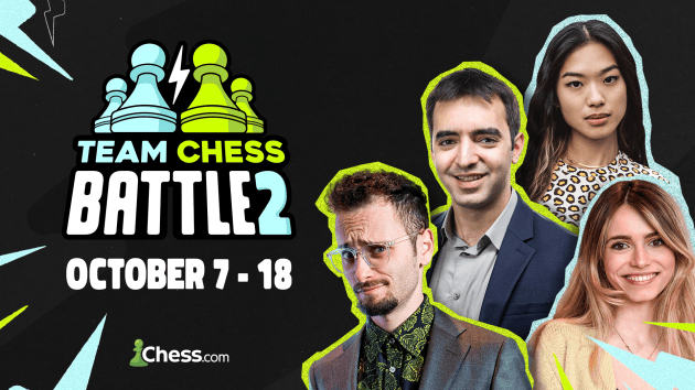 Team Chess Battle Is Back With Levy Rozman, Anna Cramling, James Canty, And Other Celebrities  