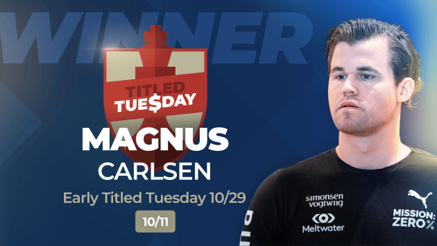 Carlsen, Firouzja Again Share Tuesday Glory  