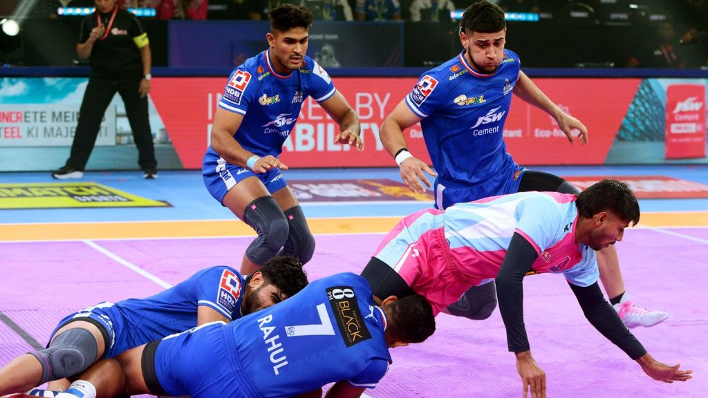 Haryana Steelers Trounce Jaipur Pink Panthers, Register First Win of the Season   Haryana Steelers Trounce Jaipur Pink Panthers, Register First Win of the Season