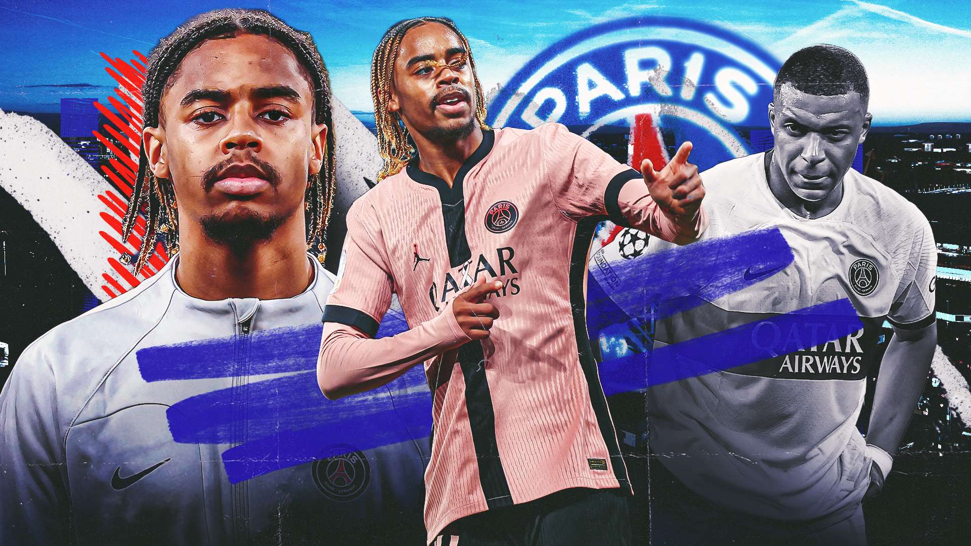 Who needs Mbappe?! Brilliant Barcola the star of new-look PSG  