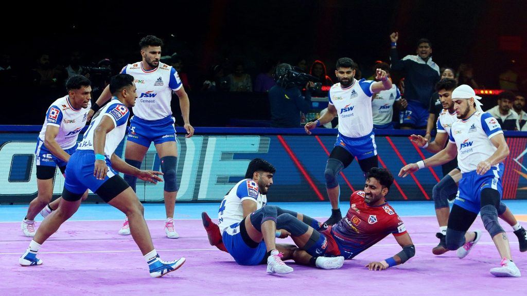 All-Round Team Performance Helps Haryana Steelers Defeat UP Yoddhas in a Nail-Biter   All-Round Team Performance Helps Haryana Steelers Defeat UP Yoddhas in a Nail-Biter