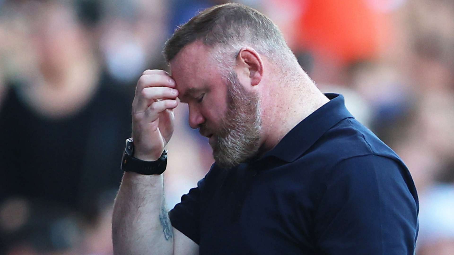 Nightmare for Rooney! Furious Plymouth coach sent off   Nightmare for Rooney! Furious Plymouth coach sent off