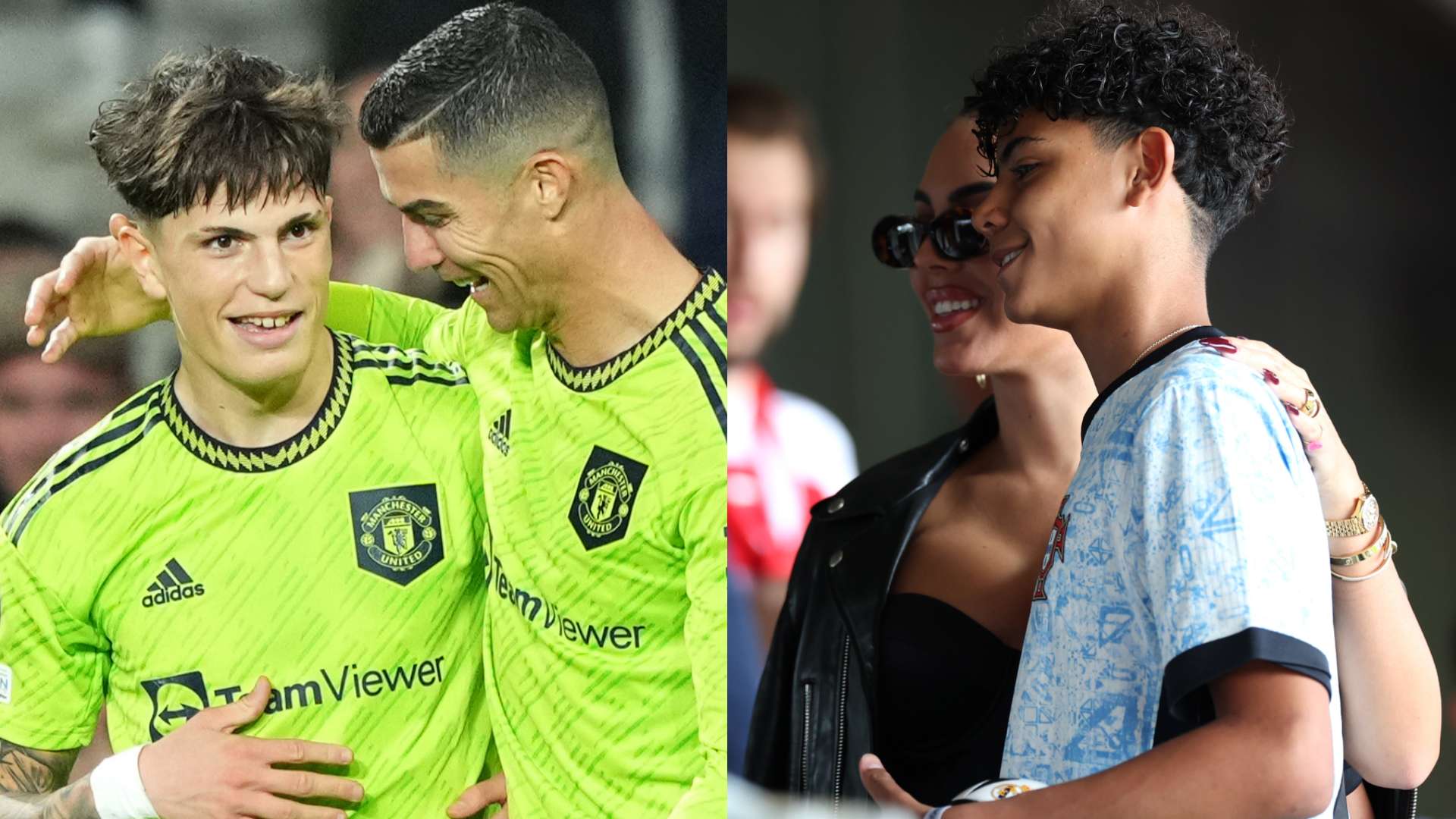 Garnacho's influence grows! Ronaldo’s son dons Man Utd shirt   Garnacho's influence grows! Ronaldo’s son dons Man Utd shirt