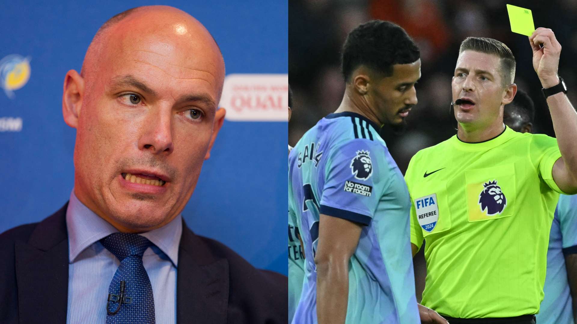 Webb did listen to Saliba VAR but had no say on red card call  