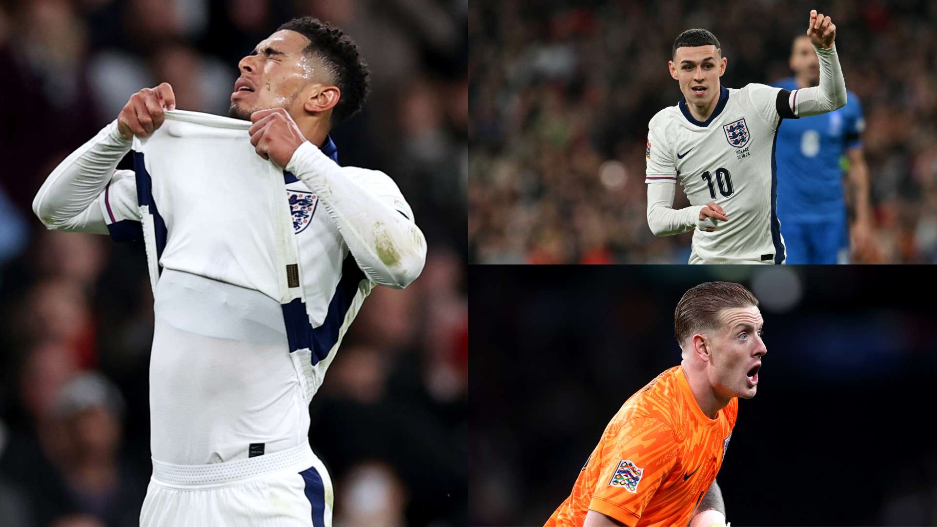 Foden & Pickford flop as England beaten by Greece  