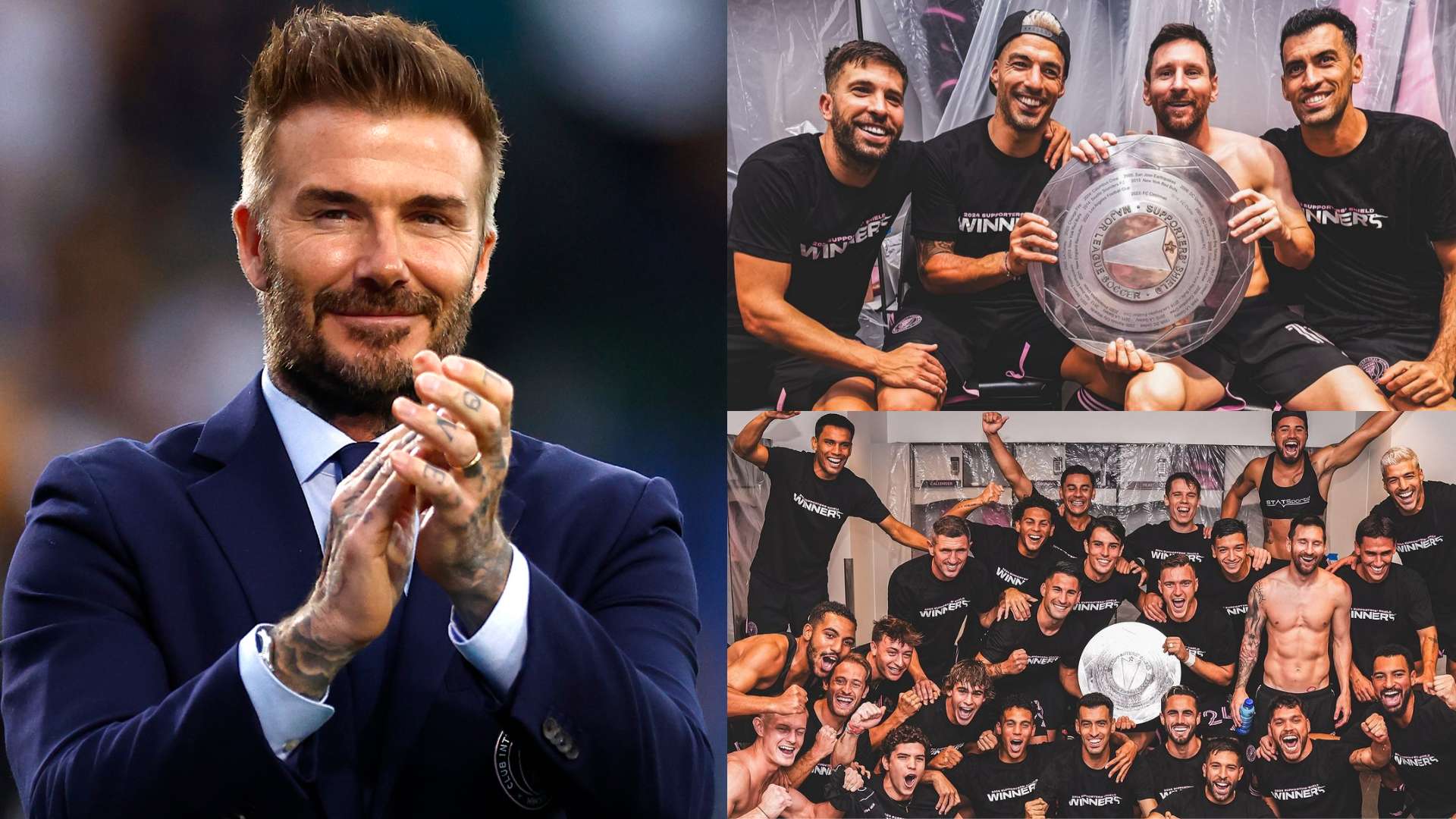 📽️ | Becks delivers rousing ‘great year’ speech to Messi & Co  