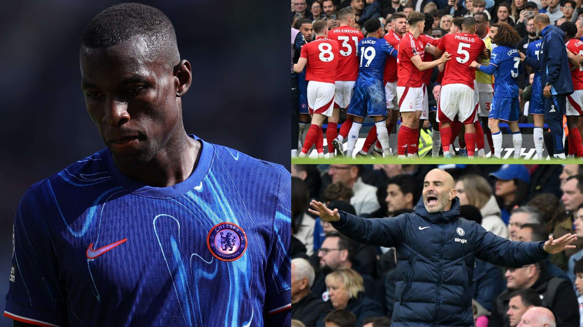 Chelsea's Jackson appears to SLAP Morato in shocking footage   Chelsea's Jackson appears to SLAP Morato in shocking footage