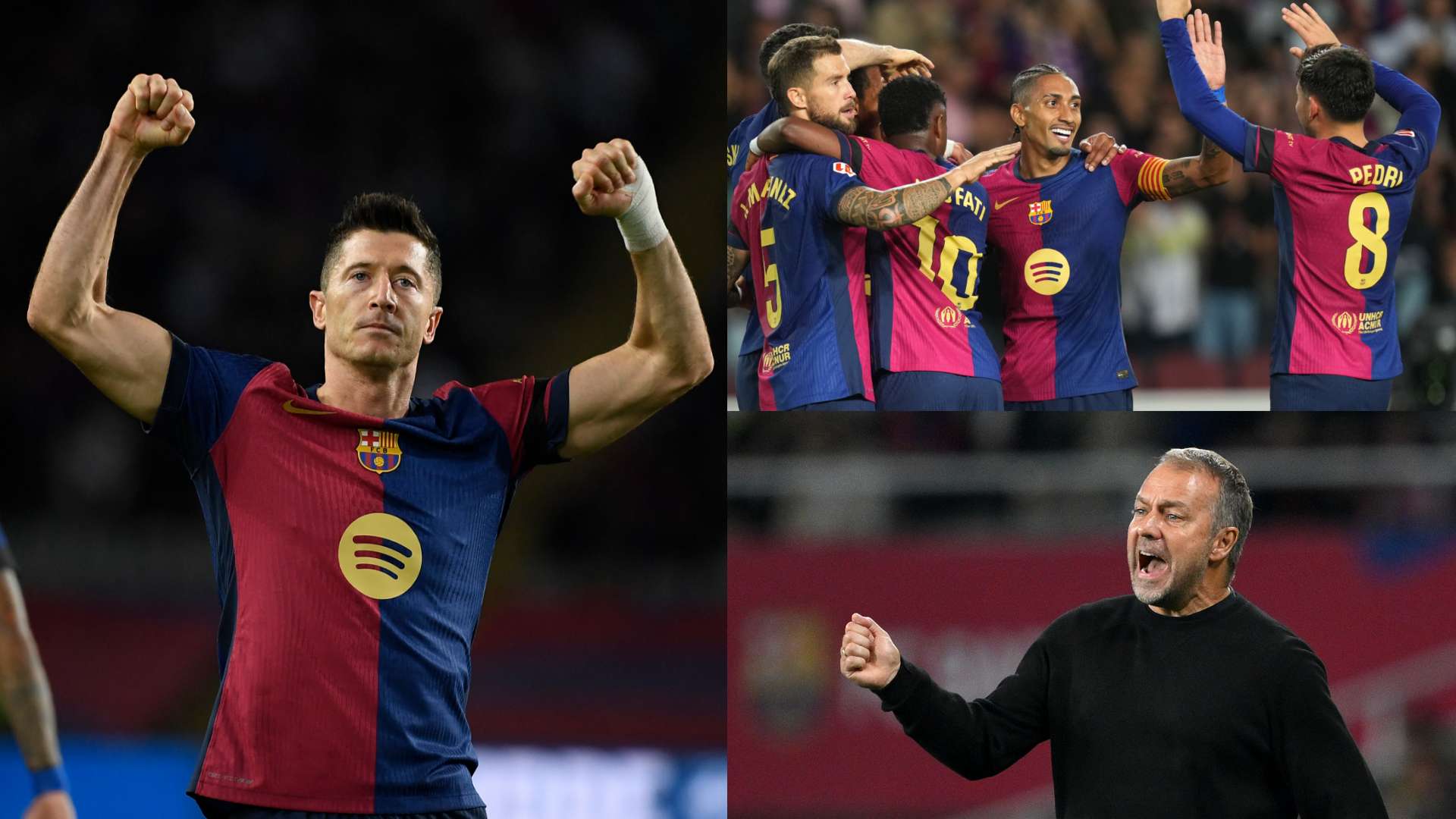 Lewandowski at the double as Barcelona thrash Sevilla   Lewandowski at the double as Barcelona thrash Sevilla