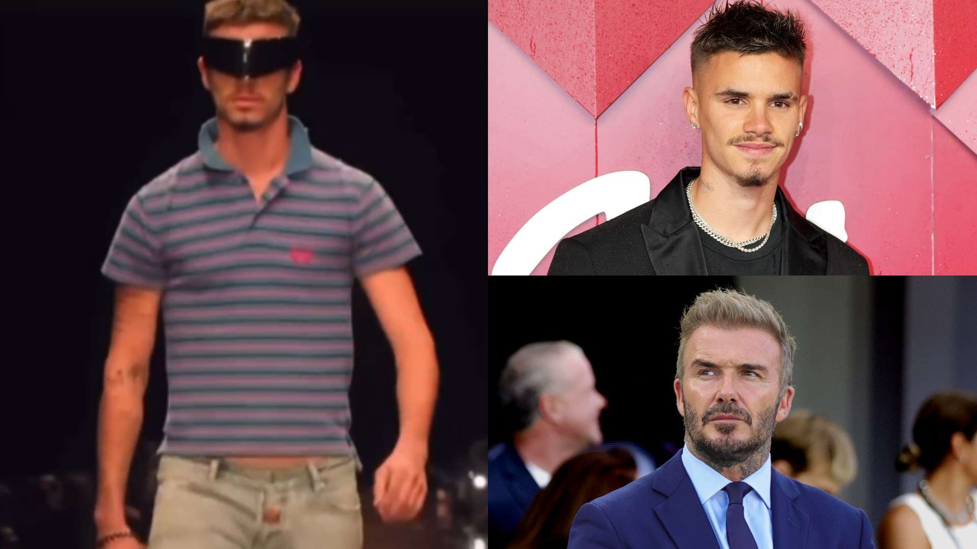 'Proud of you' – Beckham praises Romeo after Paris Fashion Week catwalk  