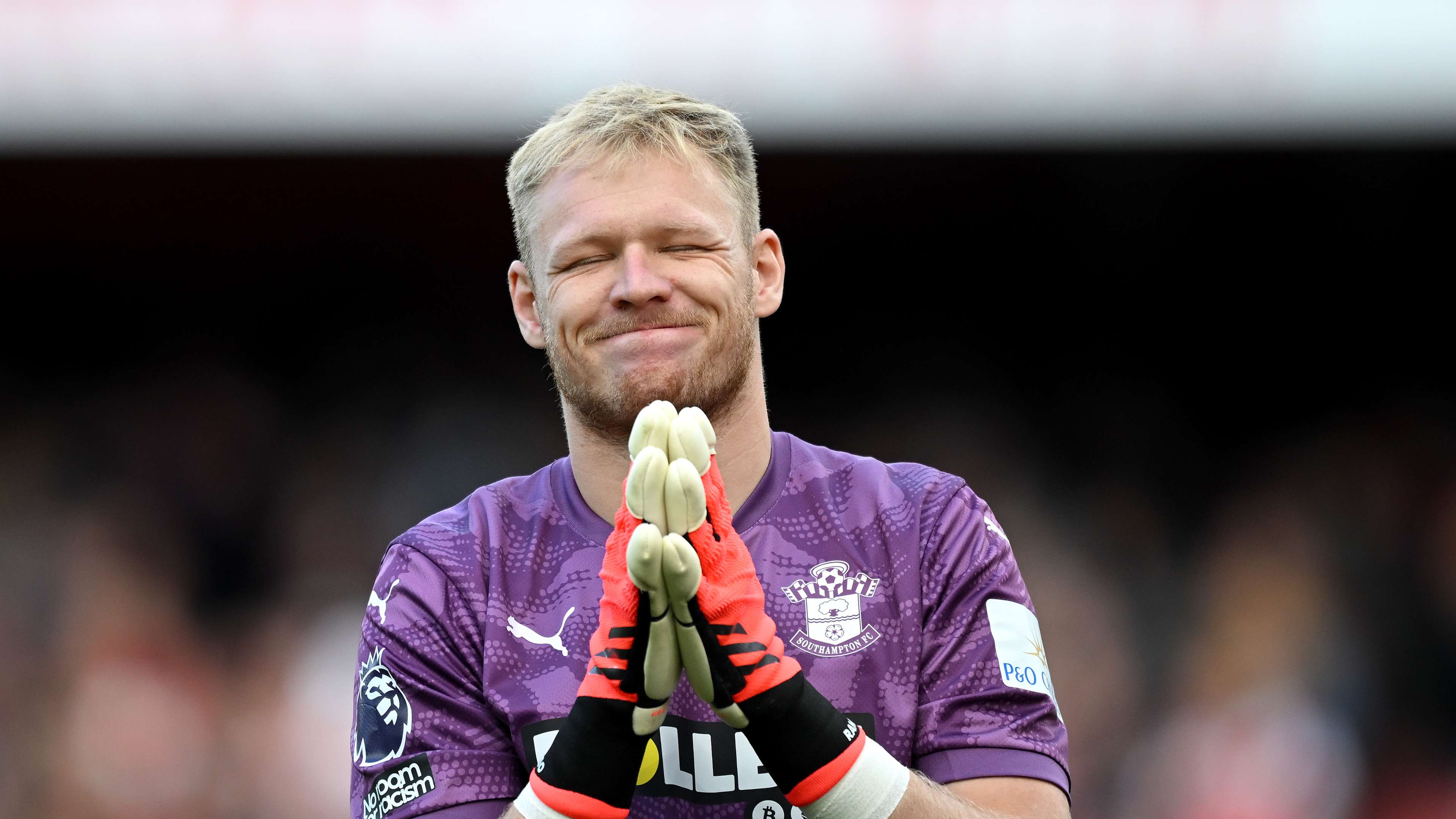Ramsdale gets emotional on first return to Arsenal  