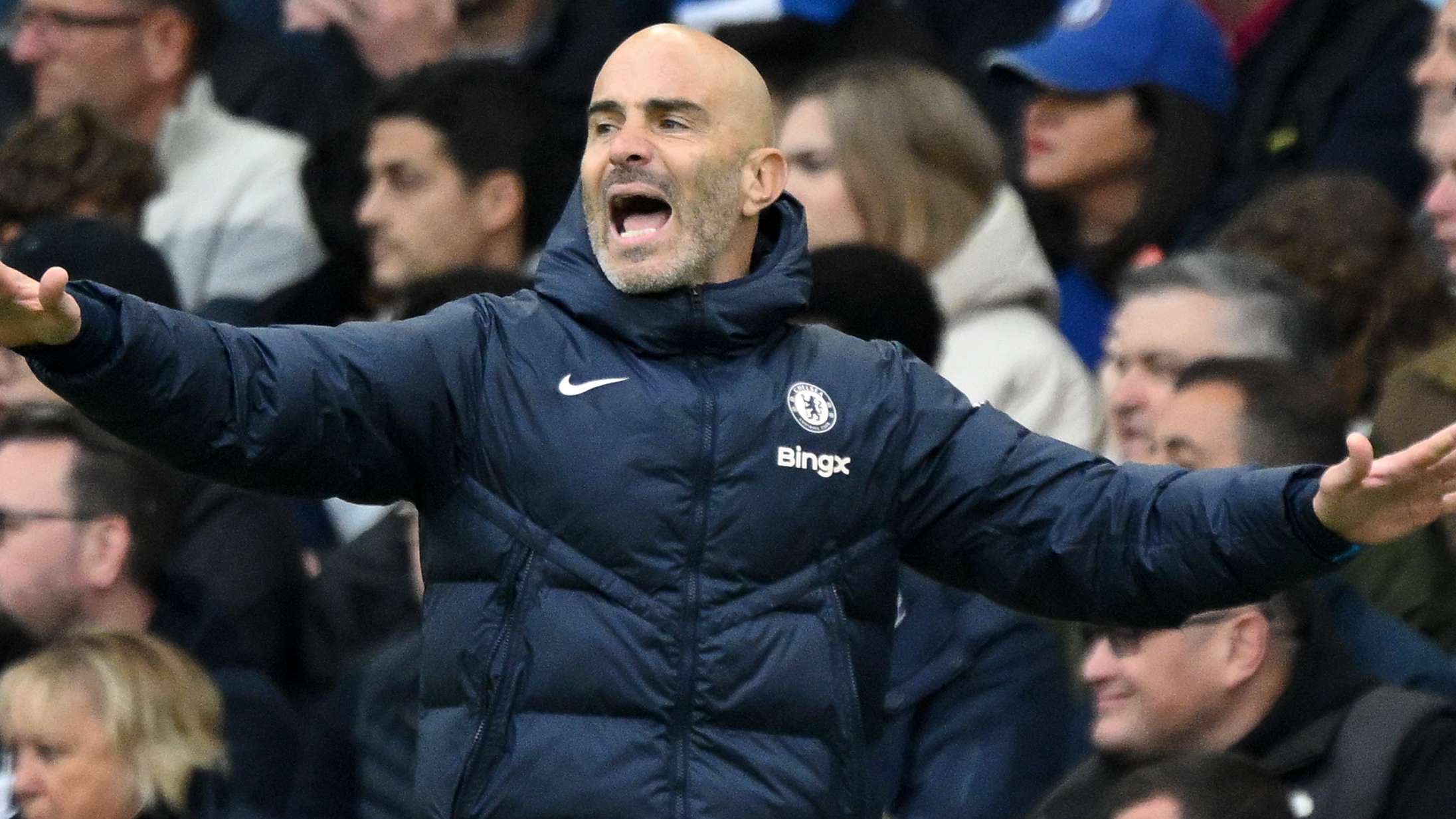 Maresca points to Anfield atmosphere over refereeing decisions  