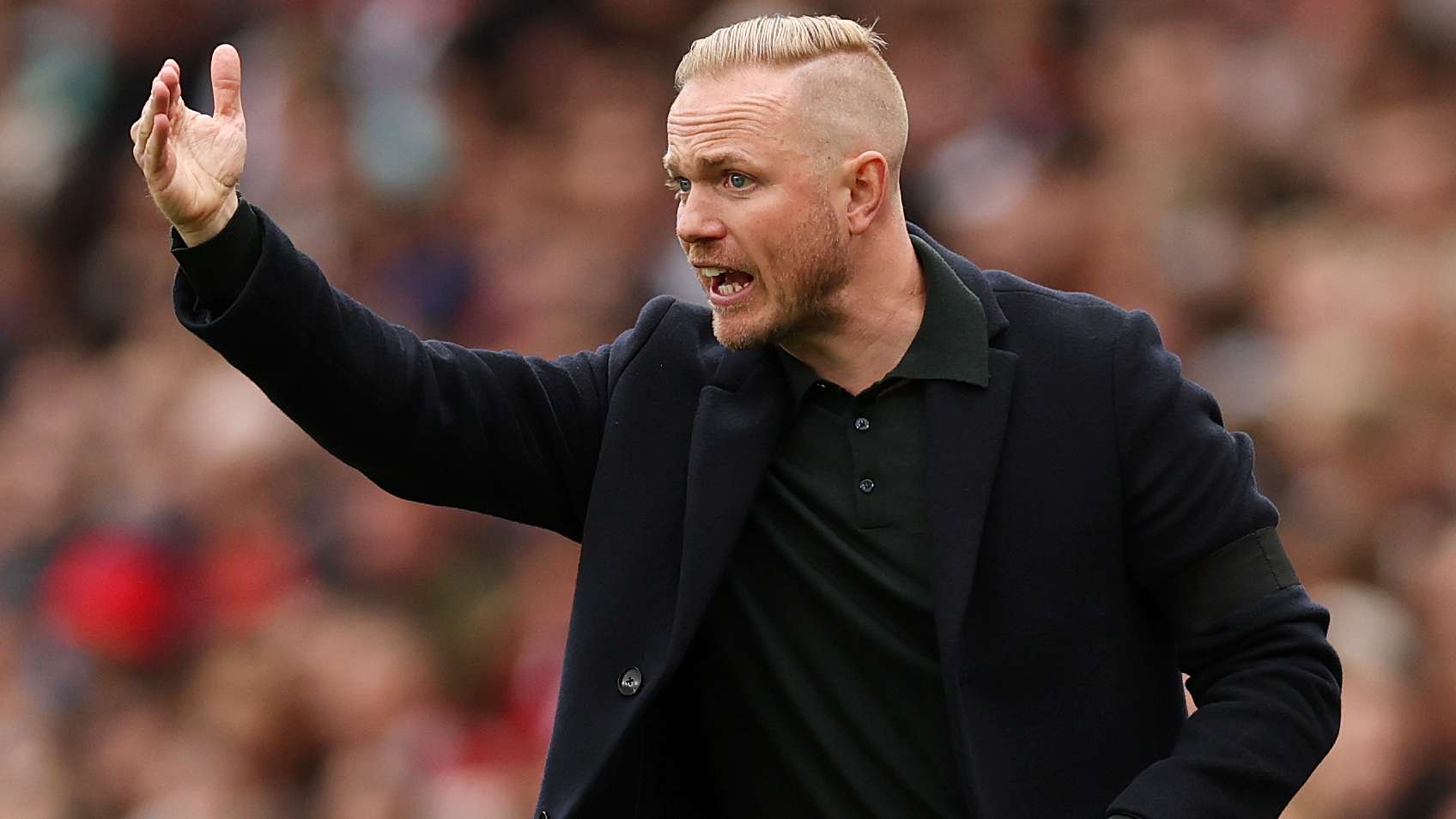 Eidevall under pressure as graffiti message calls for his sacking   Eidevall under pressure as graffiti message calls for his sacking