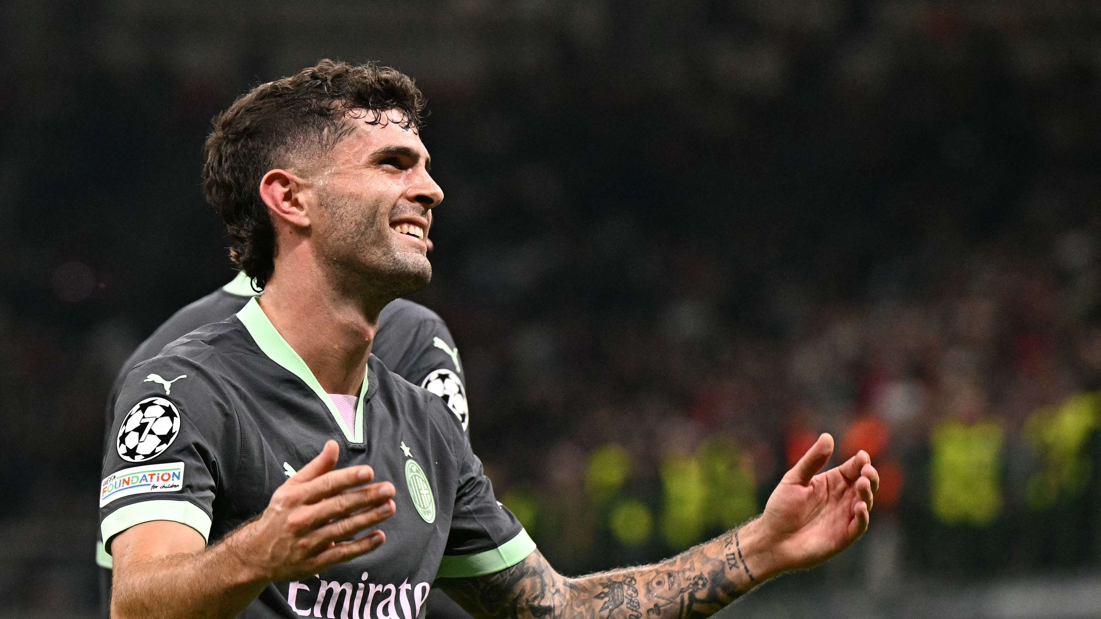 VIDEO: Pulisic scores brilliant Olimpico for Milan in UCL  