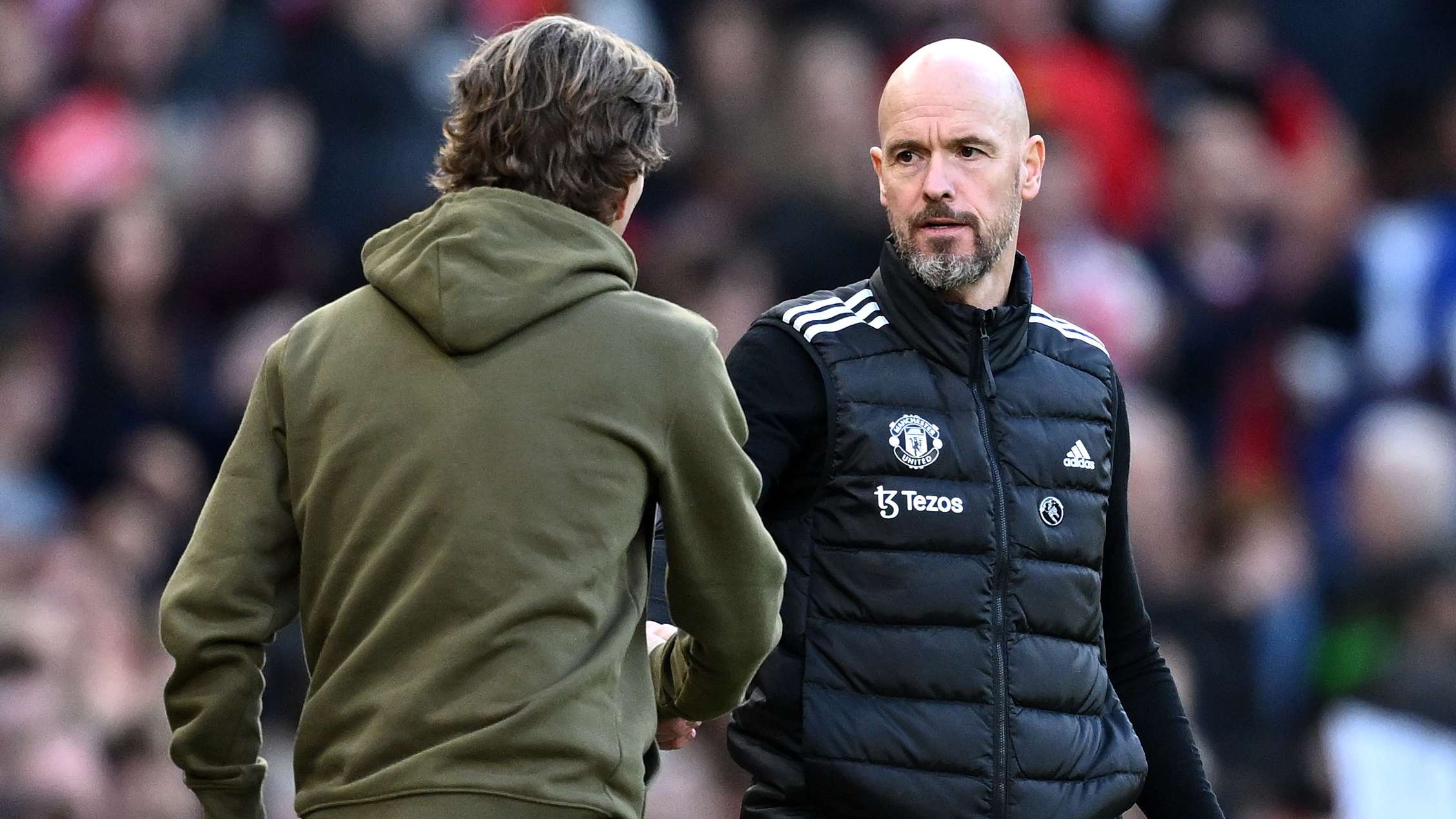 'Maybe I need to try' - Frank opens door to replacing Ten Hag at Man Utd  