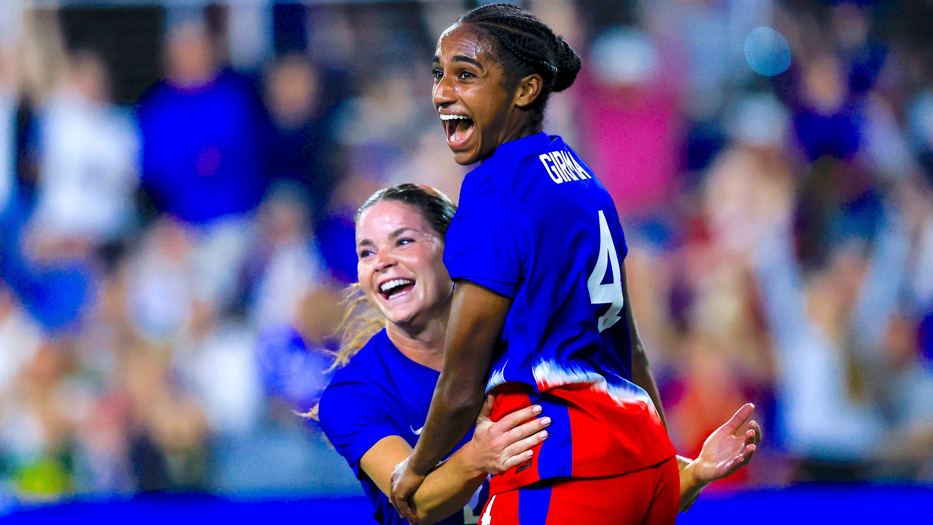 Twice as nice: Girma scores her first USWNT goals, sparks win   Twice as nice: Girma scores her first USWNT goals, sparks win