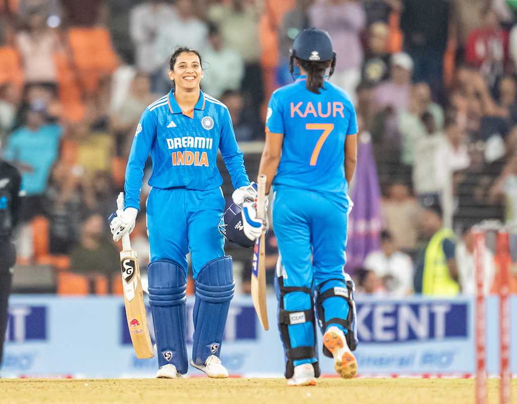 Smriti Mandhana tons up as India seal ODI series  