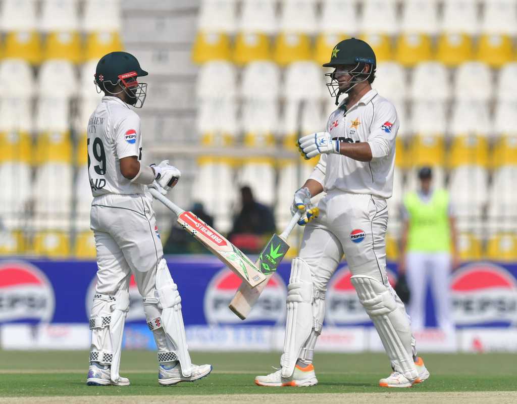 Naseem Shah's impenetrable defence blunts English attack  