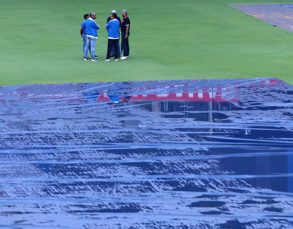Persistent rain washes out opening day in Bengaluru  
