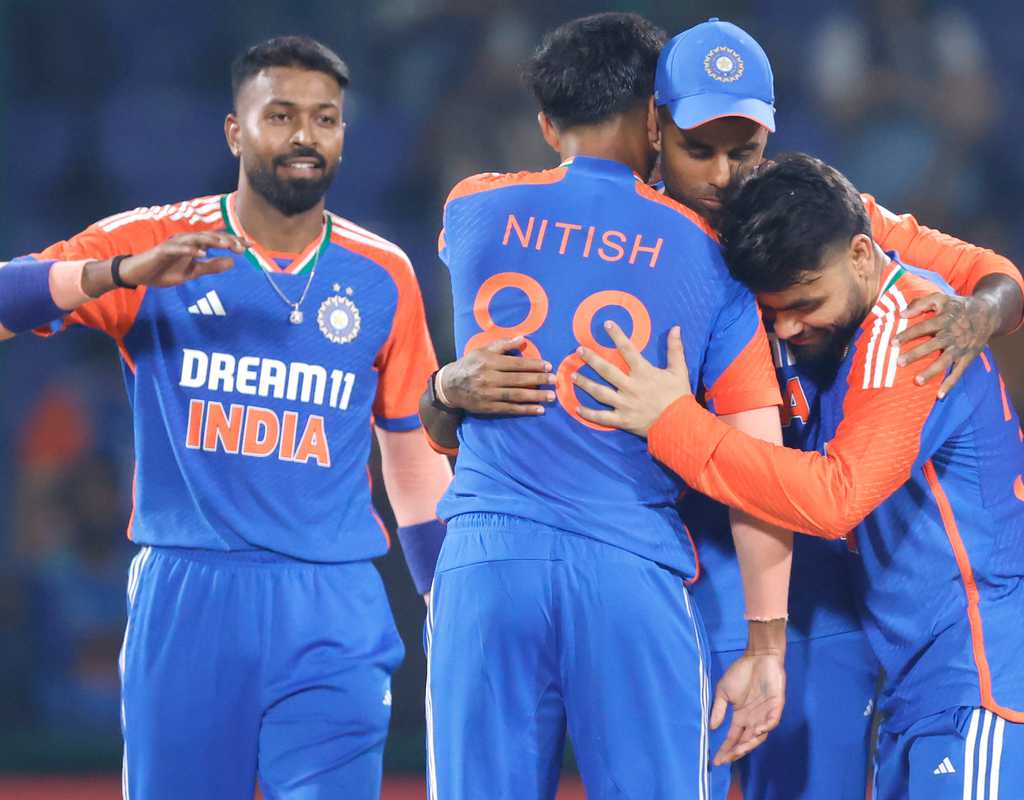 Nitish Reddy, Rinku Singh muscle India to a convincing series win   Nitish Reddy, Rinku Singh muscle India to a convincing series win