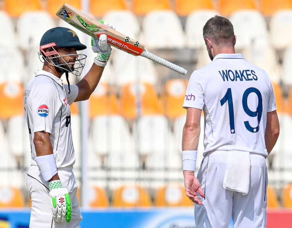 Masood, Shafique's attack puts England on the backfoot  