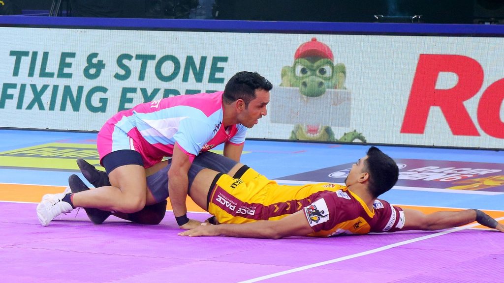 Telugu Titans square off against Dabang Delhi K. C. in Match 18 of PKL Season 11   Telugu Titans square off against Dabang Delhi K. C. in Match 18 of PKL Season 11