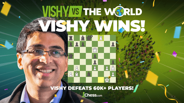Anand Dominates World In Historic Game  