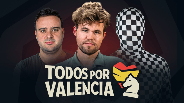 Todos Por Valencia: Carlsen, Caruana, Rey Enigma, Fausti & Others Fundraise With Chess  