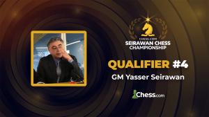Yasser Seirawan Himself Qualifies For Seirawan Chess Championship  