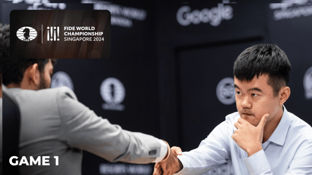 Ding Stuns Gukesh To Win Game 1 Of 2024 World Championship   Ding Stuns Gukesh To Win Game 1 Of 2024 World Championship