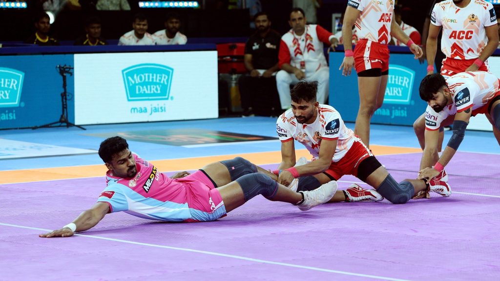 Jaipur Pink Panthers lock horns with Dabang Delhi K.C. in PKL Season 11  