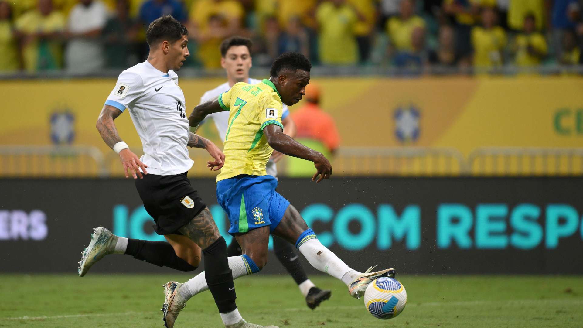 Vini Jr's Selecao misery continues in lifeless Uruguay draw   Vini Jr's Selecao misery continues in lifeless Uruguay draw