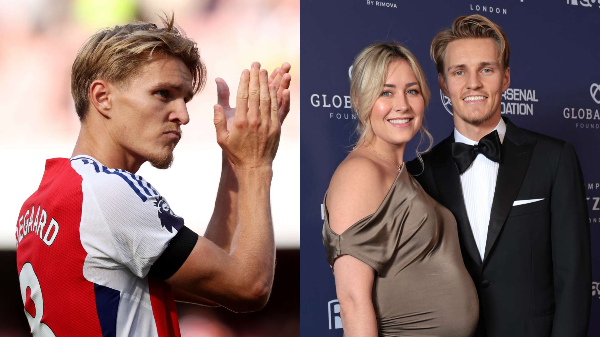 Odegaard has secret wedding with partner Helene  