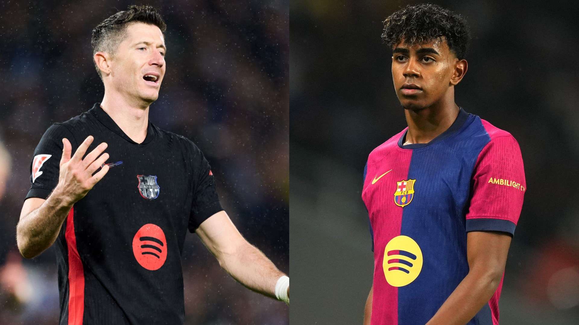 Barca confirm extent of Yamal injury as Lewandowski joins him  