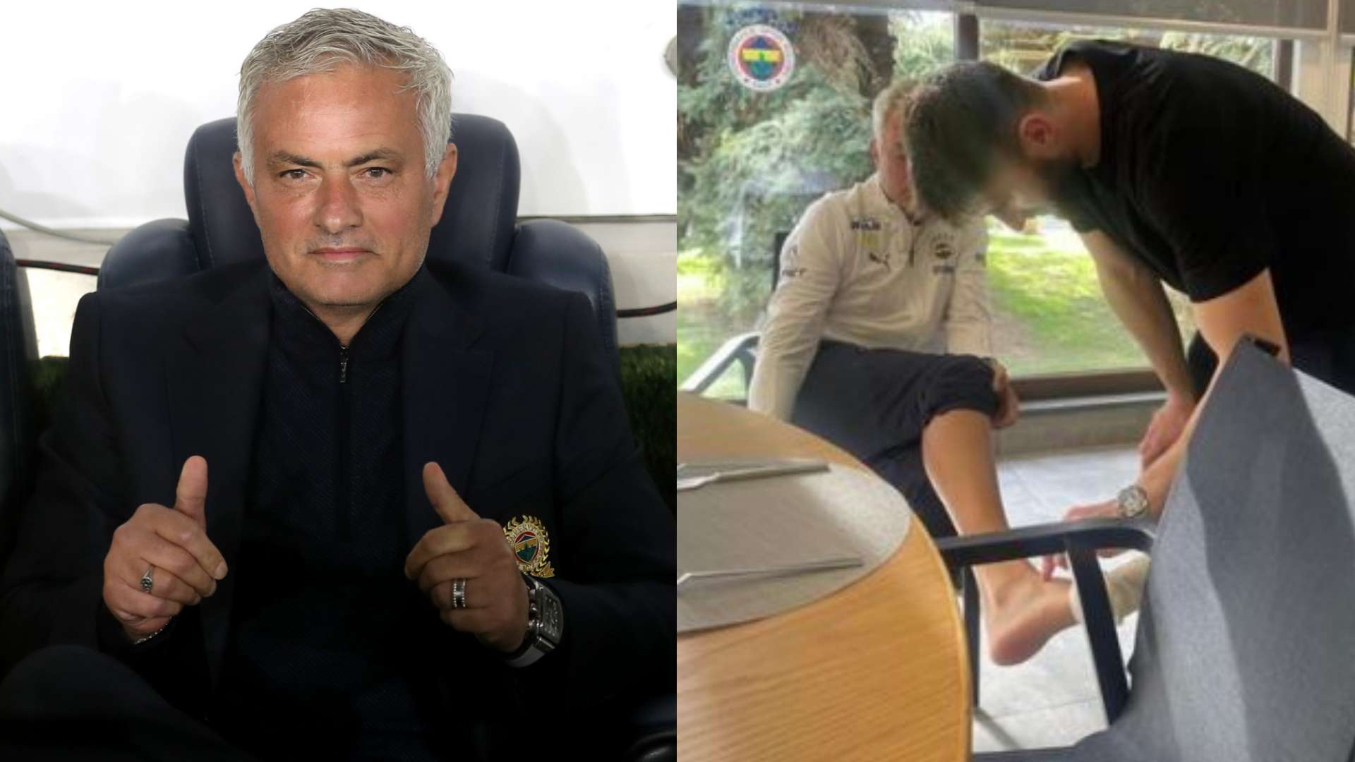 'Ready for Sunday' - Mourinho provides injury update on himself  