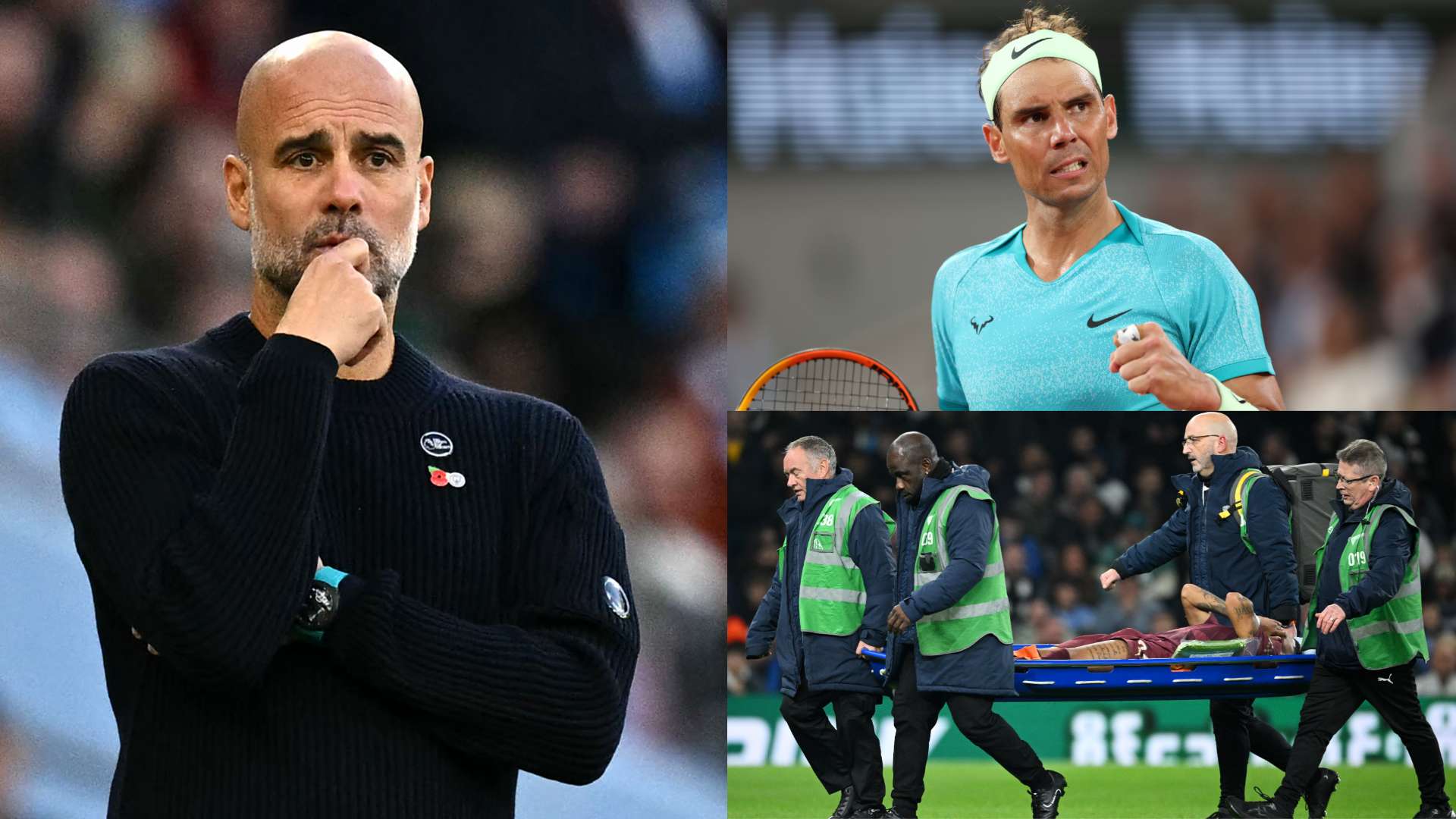 Pep urges Man City to play through the pain barrier like Nadal   Pep urges Man City to play through the pain barrier like Nadal