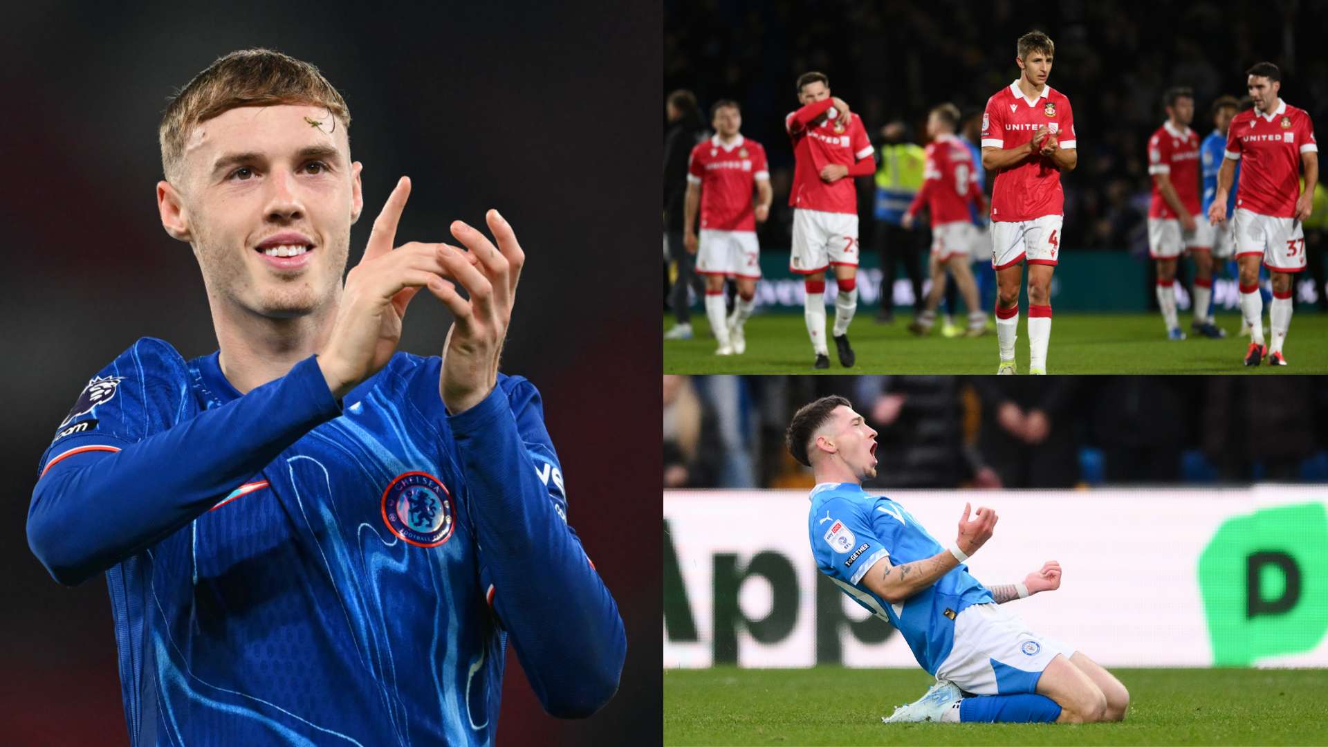 Chelsea ace Palmer spends day off watching Wrexham  