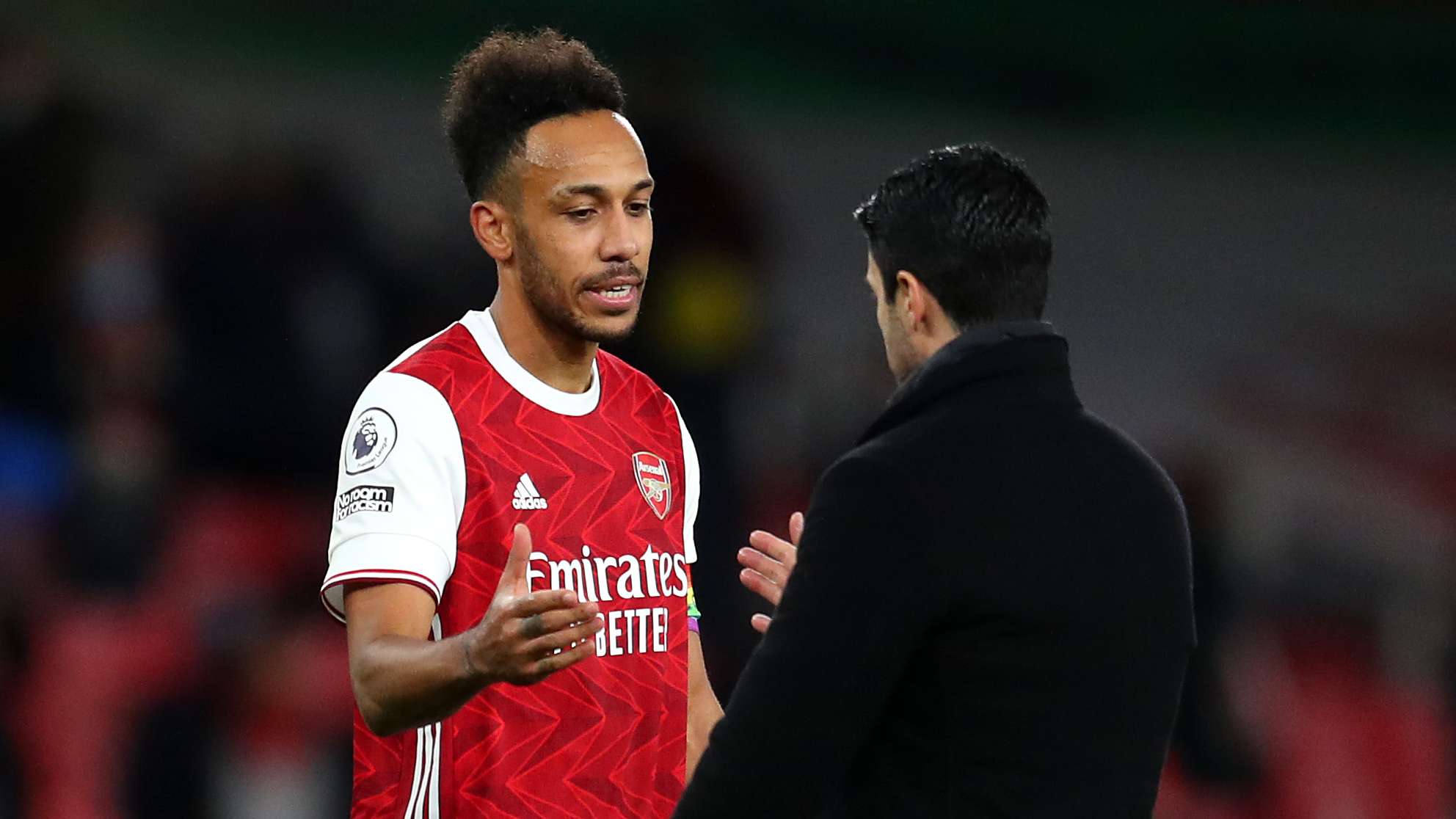 'Arteta grabbed me and shouted that I betrayed him' - Aubameyang   'Arteta grabbed me and shouted that I betrayed him' - Aubameyang