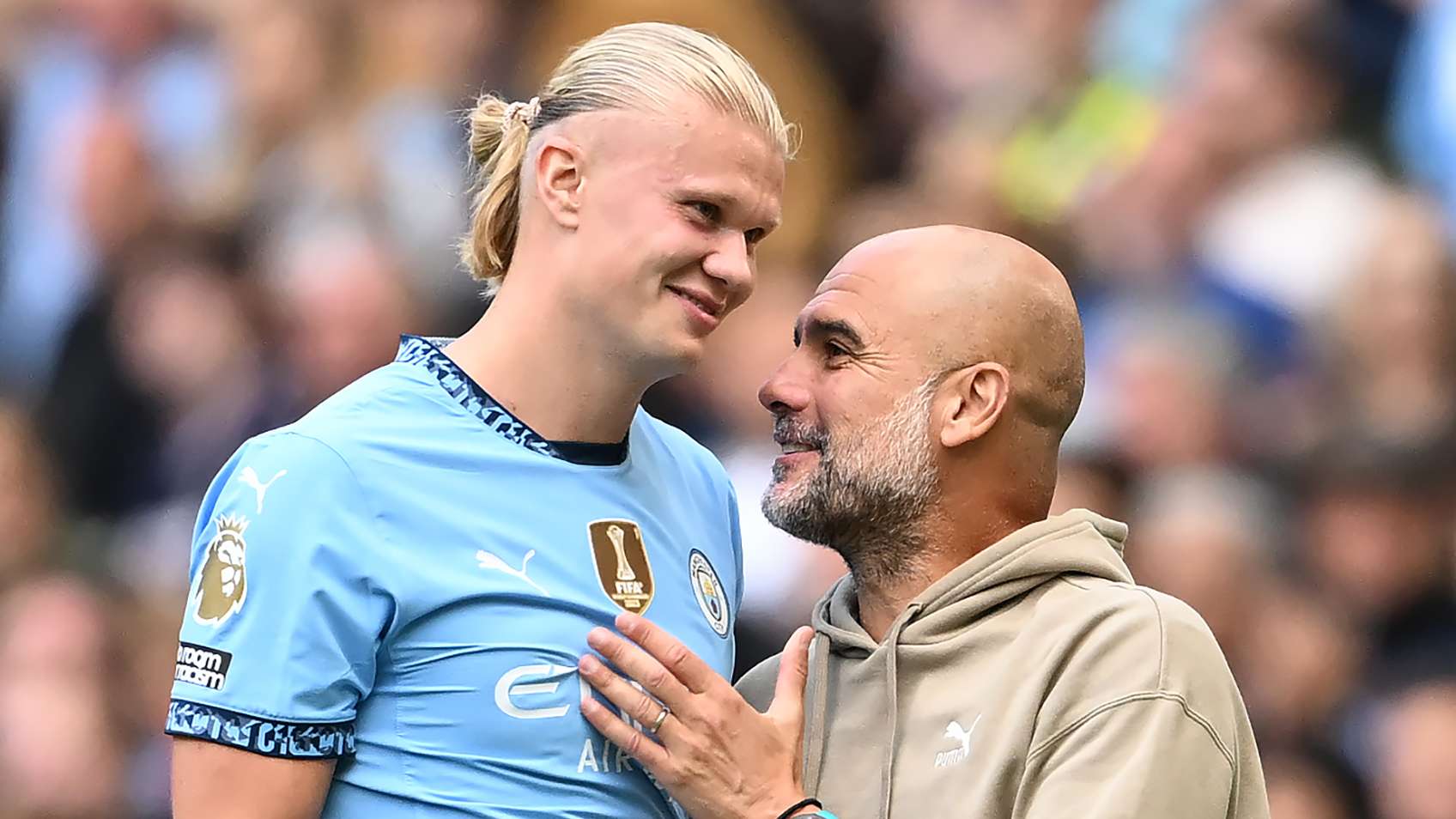 'Not bad, is he?' - Haaland trusts Pep to end Man City's bad run  
