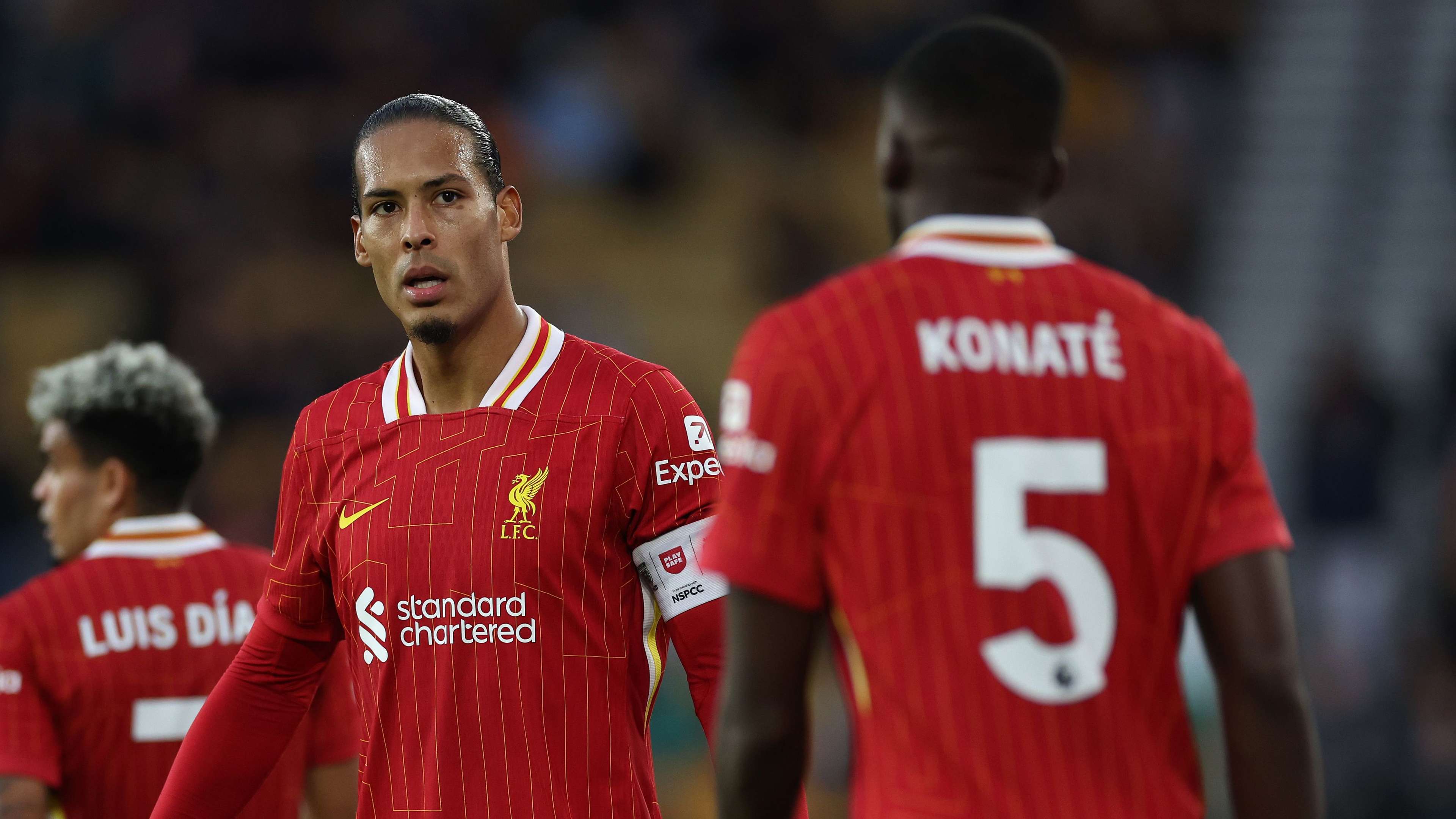 Van Dijk explains how he injured Konate   Van Dijk explains how he injured Konate